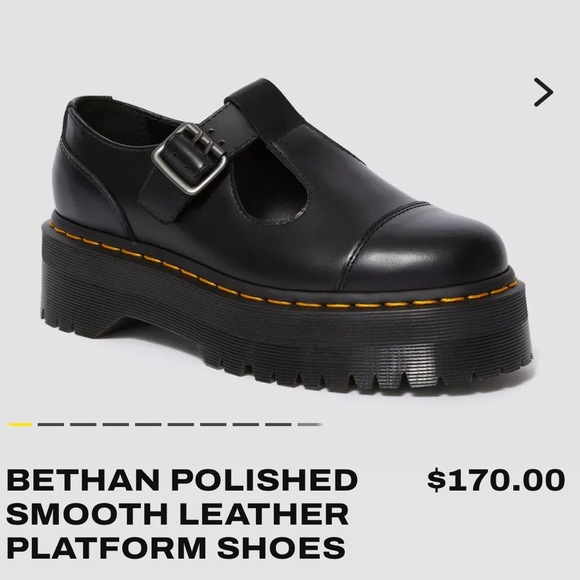 NEW Dr Martens Bethan Platform Mary Janes - Picture 13 of 15